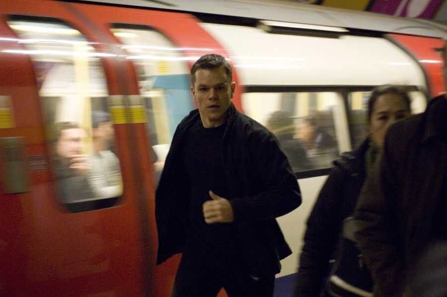 Matt Damon stars as Jason Bourne in The Bourne Ultimatum