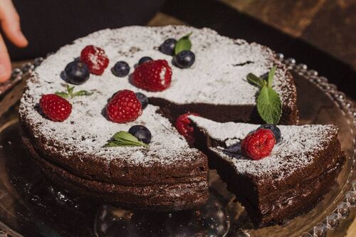 Chocolate fondant cake