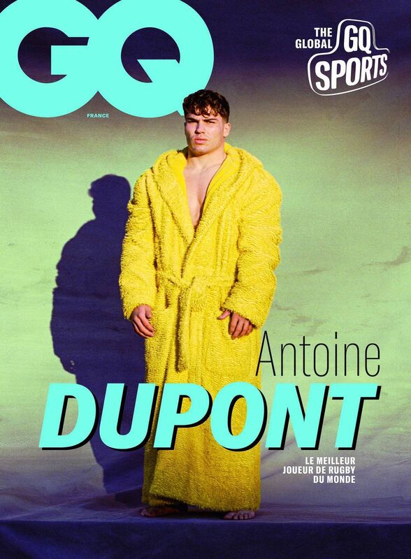 Antoine Dupont on the cover of GQ magazine