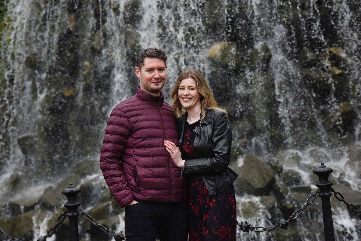  Ellen Cosgrave and Ciaran Gough who met in playschool. Picture: Moya Nolan