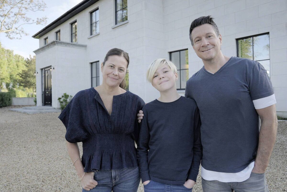 Imogen, Kai and Tony McManus. 