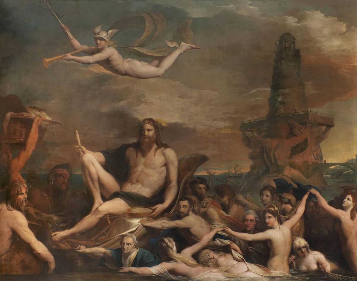 Commerce of the Thames, by James Barry. Image courtesy of the Royal Society of Arts Commerce of the Thames, by James Barry. Image courtesy of the Royal Society of Arts