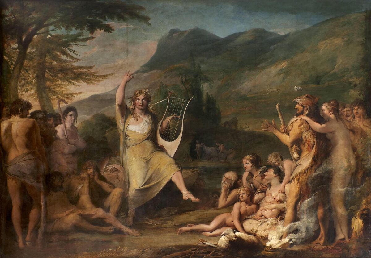 Orpheus, by James Barry. Image courtesy of the Royal Society of Arts Orpheus, by James Barry. Image courtesy of the Royal Society of Arts