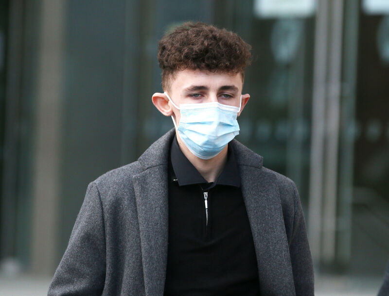 Dean Kerrie accepted that he could be heard shouting: "I'll take your life, I hope you're dead. I'll take your life" in the background on the 999 call. Photo: Collins Courts