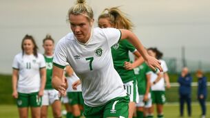 <p>The Cork native – who recently moved to English Championship outfit Durham from Shelbourne – was a notable omission from the 27-player squad that manager Vera Pauw picked</p>