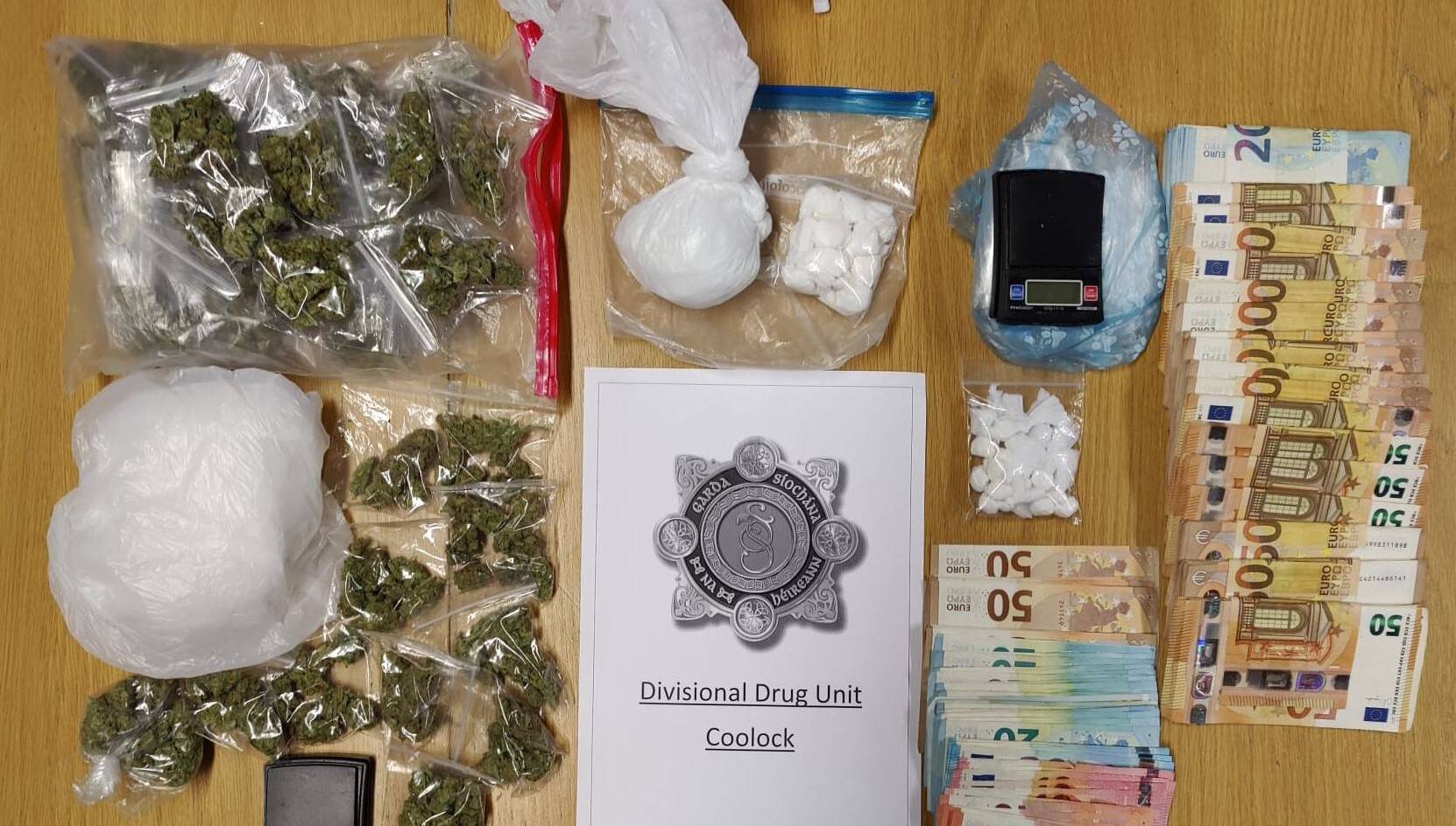 More than €33,000 in suspected drugs and cash seized in Dublin
