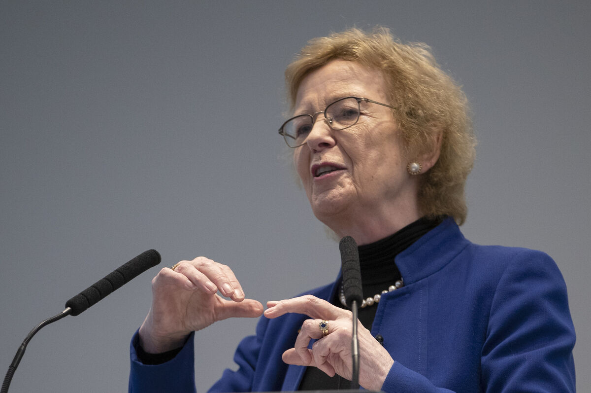 Former Irish president Mary Robinson says: "2022 must be the year of accountability, with all major emitters delivering on the promises of the so-called Glasgow Climate Pact."