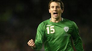 <p>Republic of Ireland star Liam Miller was one of the players who graduated to the international stage from Ballincollig AFC — but the club has received nothing in the current round of sports capital grants. Picture: Dan Linehan</p>