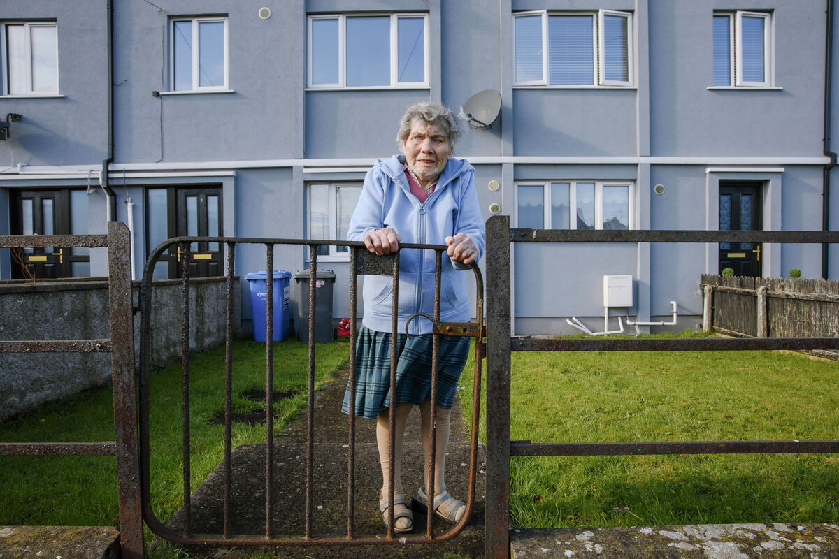 Mary went back to tidy up Gerry’s house. She was initially unable to enter because the thief had the door blocked. Picture: Daragh Mc Sweeney/Provision