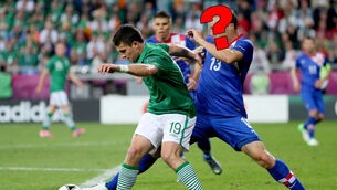 Why is Sean Lynch playing for Croatia in the World Cup?