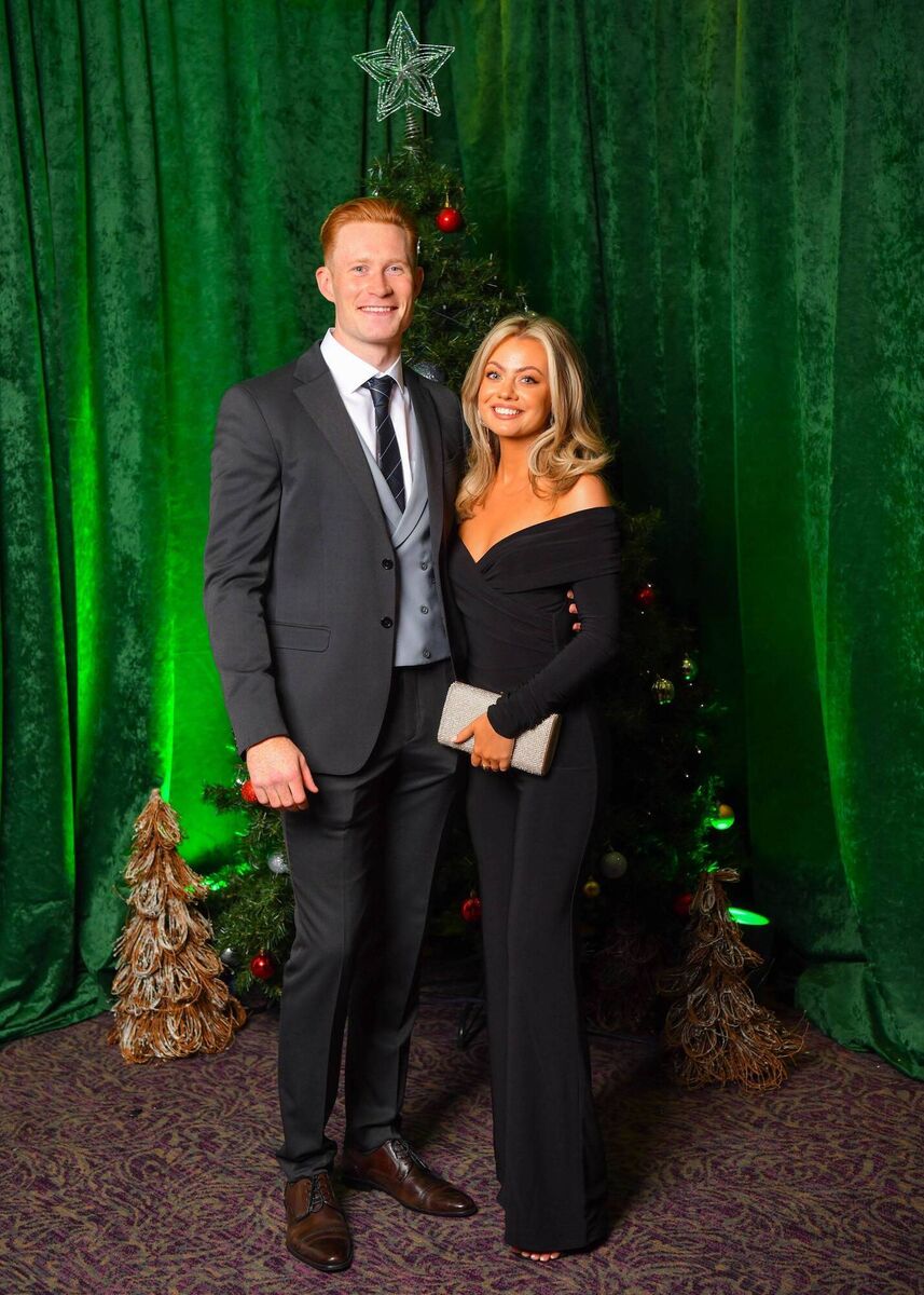 William O'Donoghue and partner Gemma Cowe in attendance at the Limerick GAA gala medal ceremony Picture: Diarmuid Greene