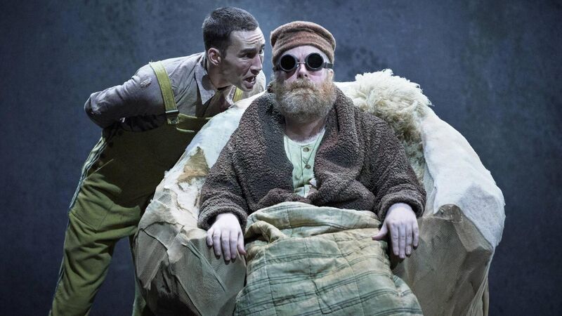 Theatre review: Starry cast of Endgame includes Robert Sheehan and Frankie Boyle