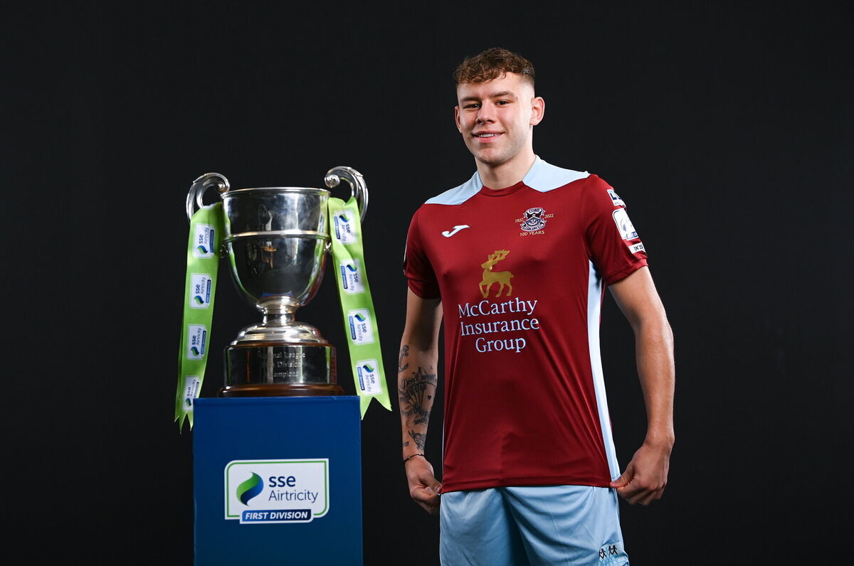 Beineon Whitmarsh O'Brien of Cobh Ramblers. Picture: Harry Murphy/Sportsfile