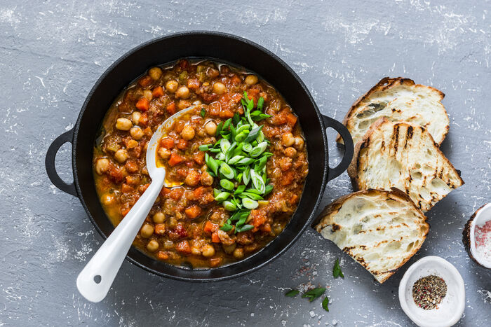 Persian chickpea stew