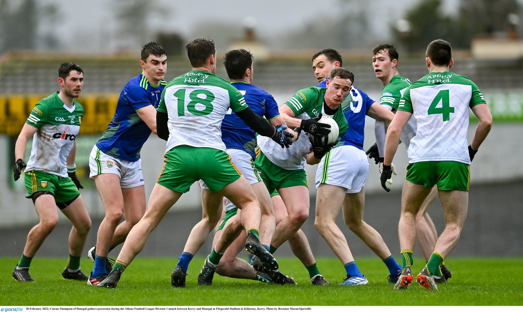 Kerry overcome elements and tame Donegal resistance