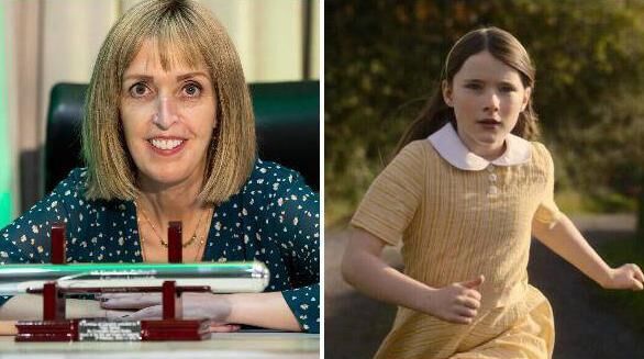Dublin International Film Festival will host the premiere of a documentary on Vicky Phelan; right, Catherine Clinch in Cailín Ciúin. 