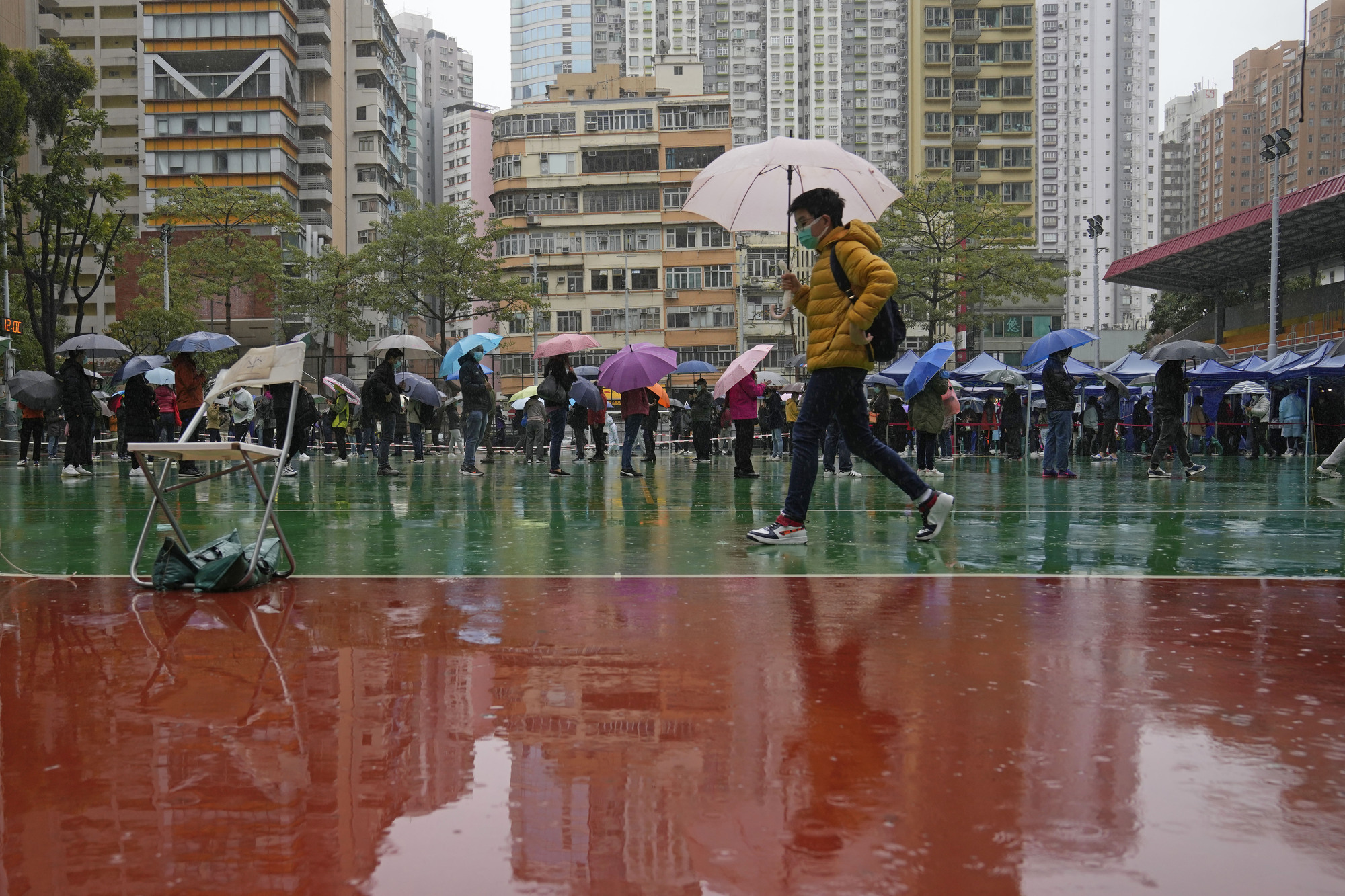 Hong Kong orders mandatory Covid tests for all residents