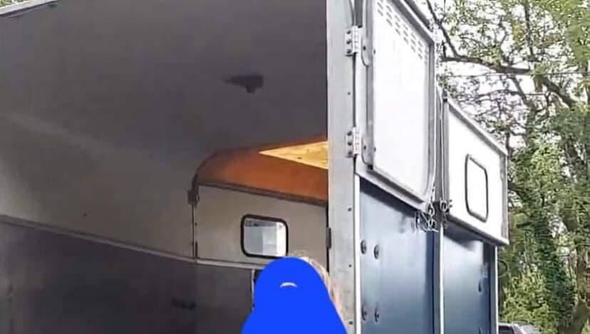 James said they are hoping to get the horse box back due to its sentimental value for his daughter Jill.