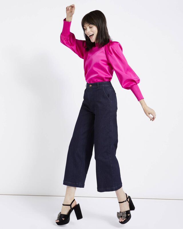 The Molly Top (€40) will add a pop of colour to any work or party outfit.