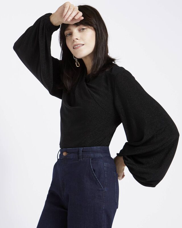The Galaxy Top features batwing style sleeves (€40).