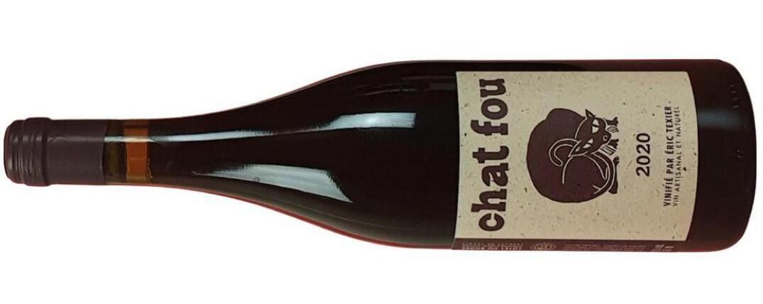 Chat Fou par Éric Texier 2020, Côtes du Rhône, France — €26.50