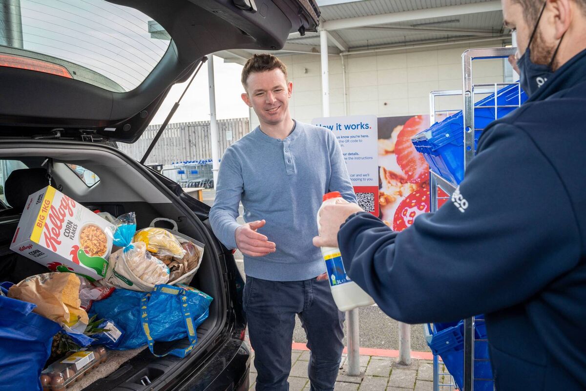 Lappin brings his won bags, helping to cut down on waste.