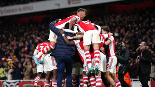 Arsenal scored a late winner (John Walton/PA)