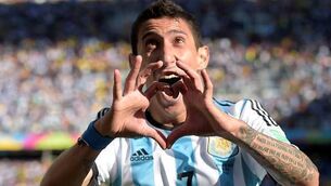 Di Maria bids goodbye to Madrid