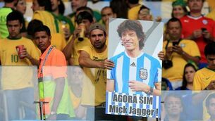 Mick Jagger: I'm not to blame for Brazil defeat