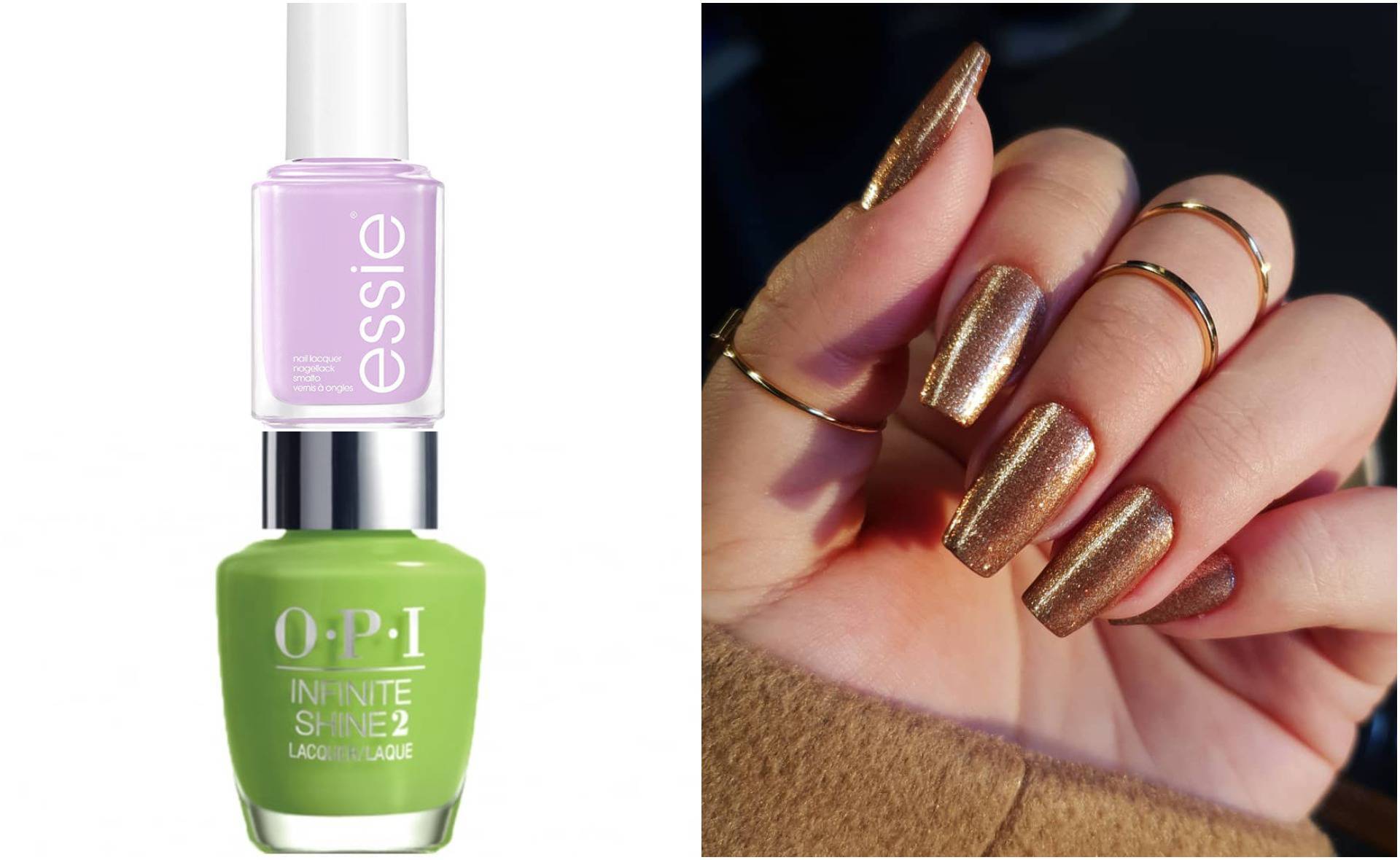 Chrome, pastel and sparkle — the biggest nail trends for spring 