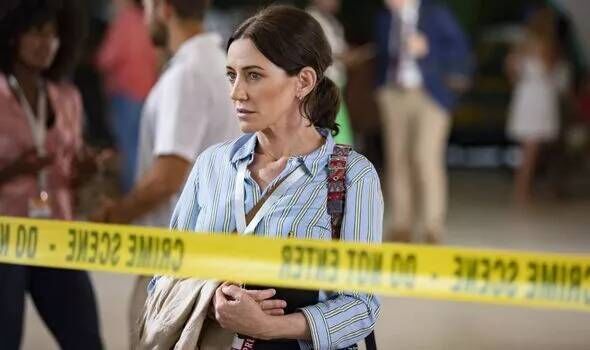 Actress Orla Brady as Maggie Harper in Death in Paradise. BBC