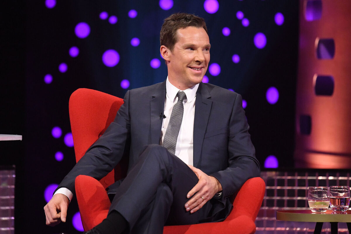 Benedict Cumberbatch on the Graham Norton Show. Picture: Matt Crossick/PA Wire