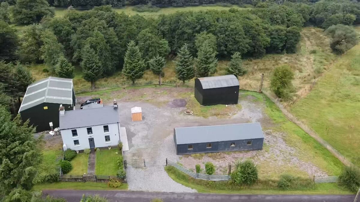 The Tobin family home, Lissarda, County Cork. PV panels have been added to the building, and current grant aid for photovoltaic stands at a maximum of €2,400.