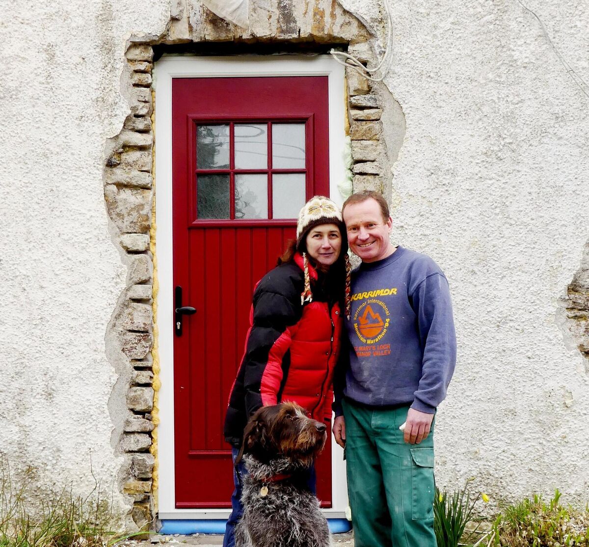 The hands-on labour of love by Jon and Mary Crease continues.