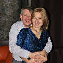 Brendan Murphy and his wife Marina. 