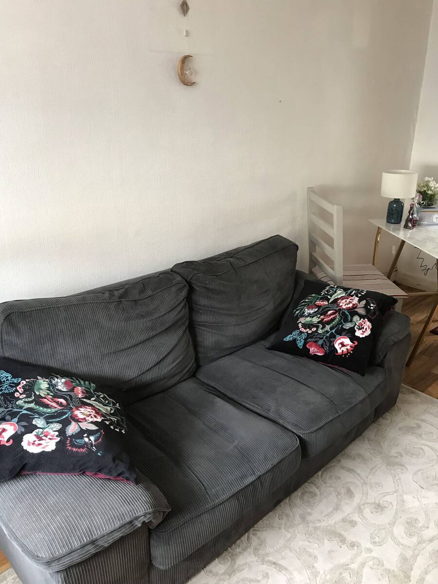 Jennifer sourced a sofa from the NCBI for €50. 