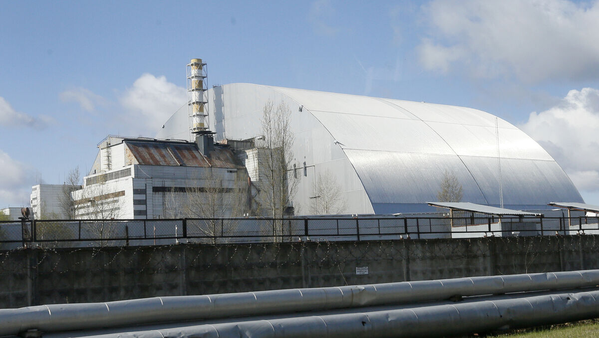 Ukraine's nuclear energy regulatory agency attributed the rise to a 'disturbance of the topsoil due to the movement of a large amount of heavy military equipment through the exclusion zone and the release of contaminated radioactive dust into the air'. Picture: AP Photo/Efrem Lukatsky, File