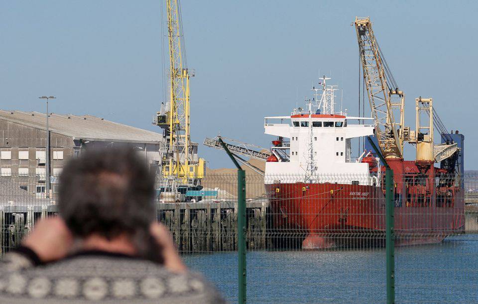 France seizes ship suspected of violating sanctions against Russia