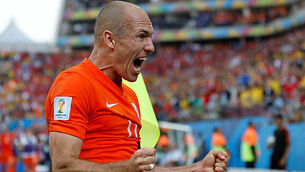 Robben rules out move to United