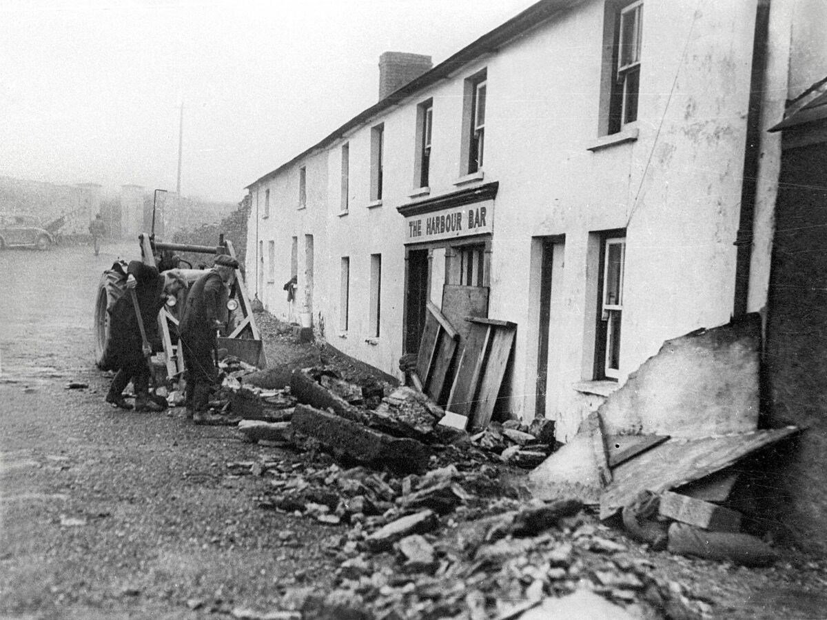 Robert's Cove after the flooding