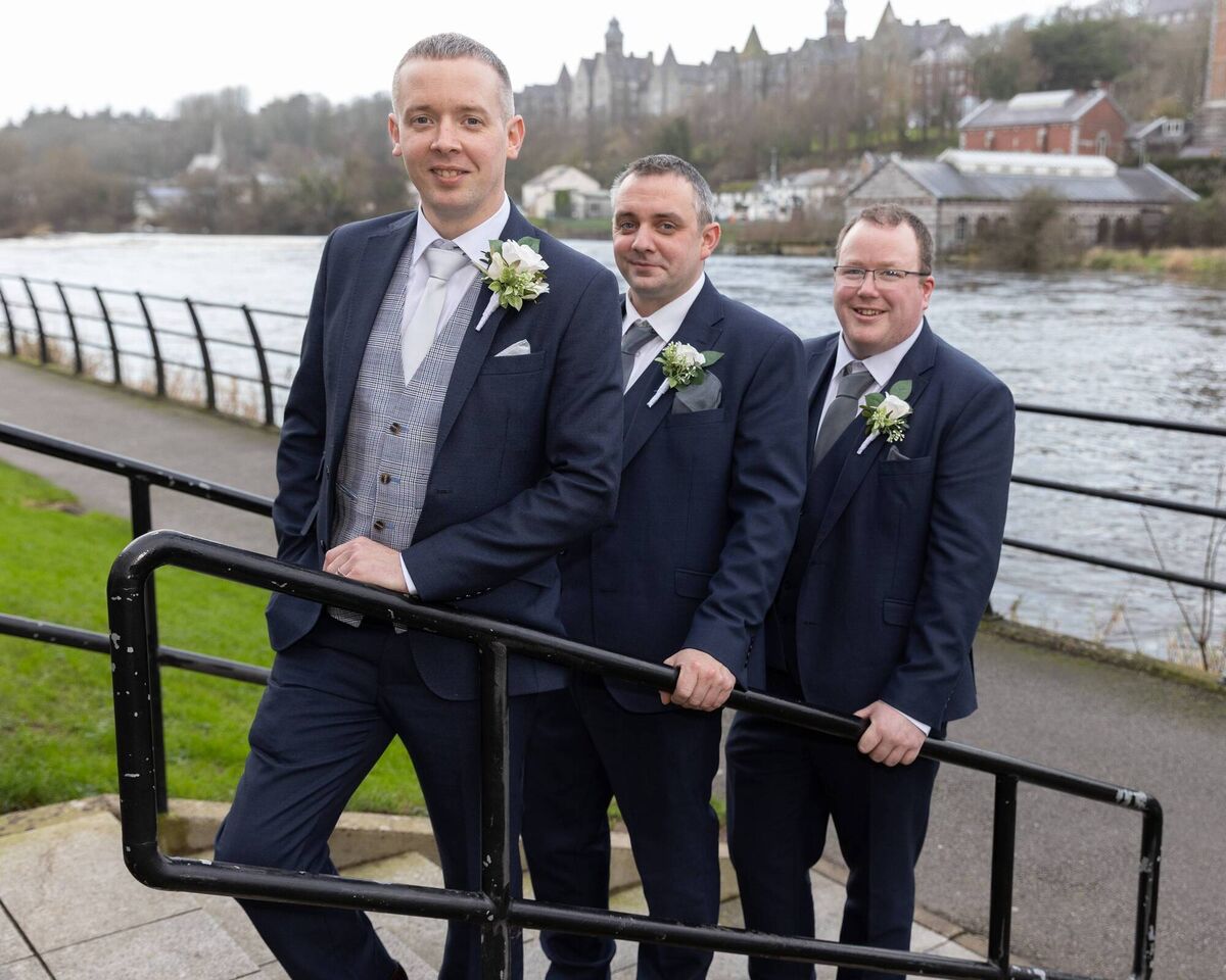 James Brady with Podge Bullman and Alan Brady James Brady with Podge Bullman and Alan Brady