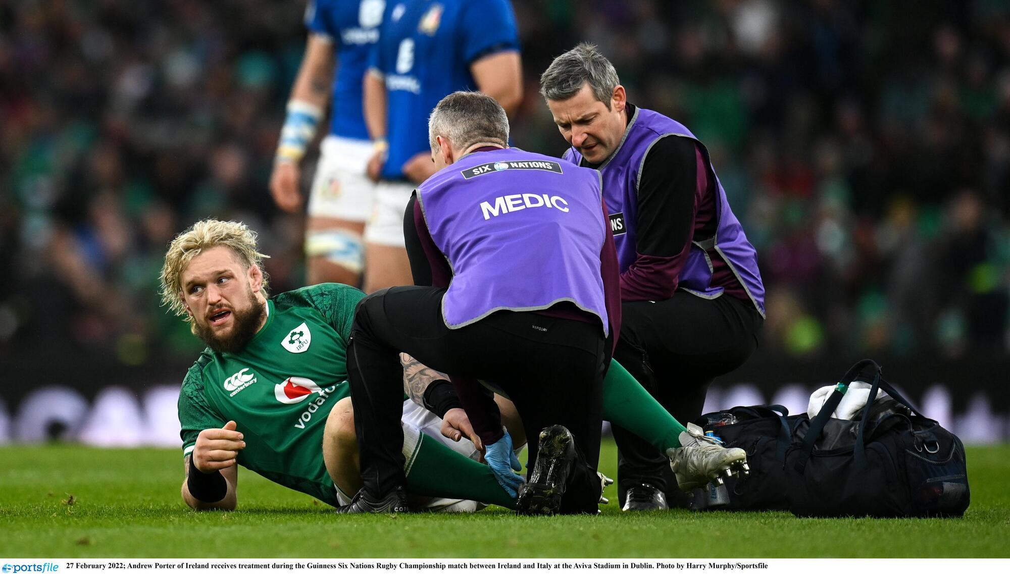 Andrew Porter to miss remainder of the Six Nations