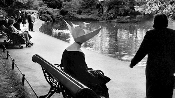 A nun shot in St Stephen’s Green, 1952. Picture: Henri Cartier-Bresson