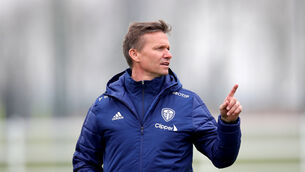 <p>Jesse Marsch has set to work on retaining Leeds’ Premier League status (Simon Marper/PA)</p>