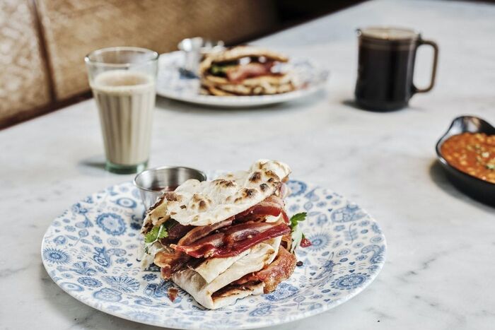 Dishoom bacon naan