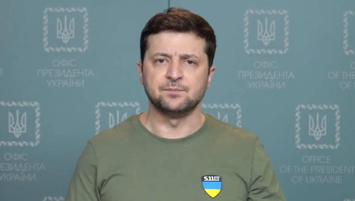 Ukrainian President Volodymyr Zelenskyy.