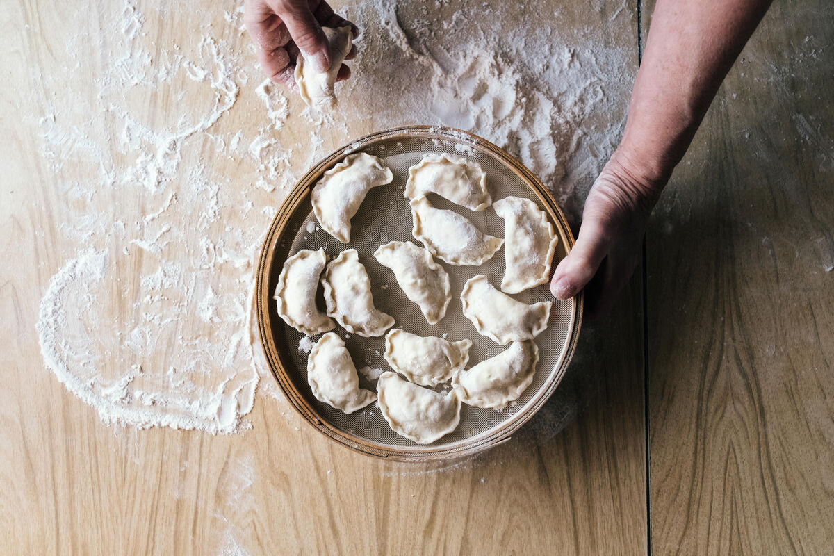 Sweet or savoury Ukranian dumplings