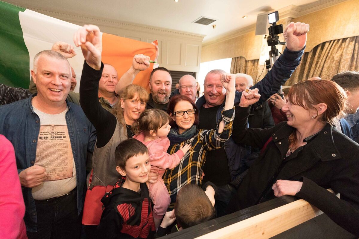 ‘When I topped the poll it was a great moment and everyone was genuinely happy and shocked and taken aback by it, but then when the cameras went the attitude straightaway changed,’ says Violet Anne Wynne now. File picture: Brian Arthur
‘When I topped the poll it was a great moment and everyone was genuinely happy and shocked and taken aback by it, but then when the cameras went the attitude straightaway changed,’ says Violet Anne Wynne now. File picture: Brian Arthur