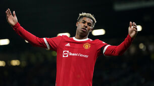 <p>Marcus Rashford has been short of form (Martin Rickett/PA)</p>