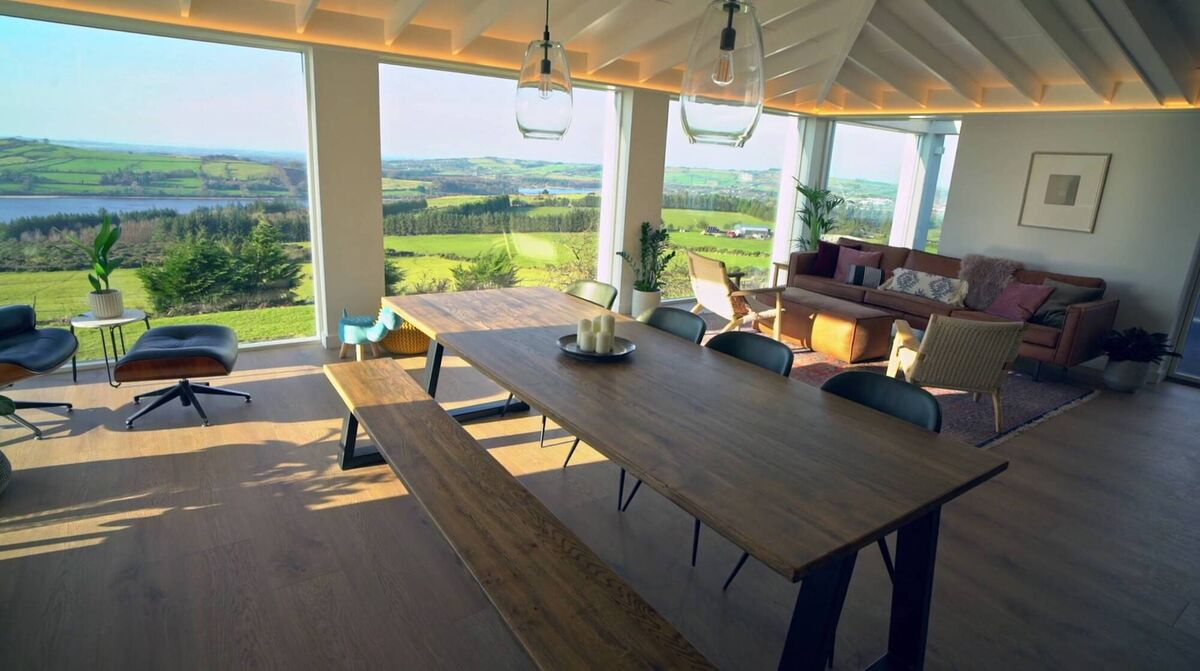 The living space after. Picture: RTE